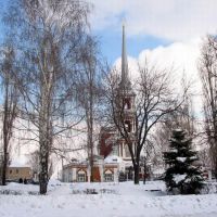 Ильинский собор зимой, Мичуринск