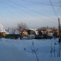 вид на Троицкий собор с улицы Крылова, Моршанск