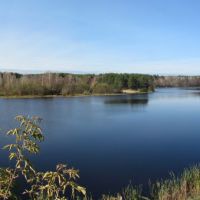 Panorama of Rasskazovo Pond, Рассказово