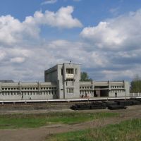 Rzhaksa  railway station. Вокзал в Ржаксе., Ржакса