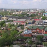 TAMBOV. Panorama. (Панорама Тамбова с крыши высотного здания)., Тамбов