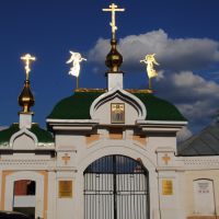 Вид на Вознесенский монастырь, Тамбов