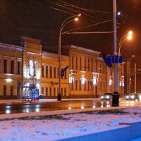 Ночной снегопад в Тамбове., Тамбов