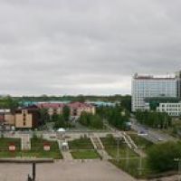 Almetyevsk panorama - Панорама Альметьевска, Альметьевск
