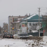 зимняя улица Азакаево, Татарстан, Азнакаево