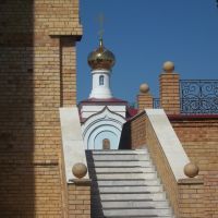 Вид на часовню, церковь Воскресения Христова, п.г.т. Алексеевское, 1996-2008 гг., Алексеевское