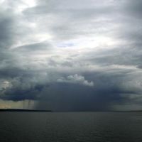 гроза над Волгой / the thunderstorm above the Volga, Апастово
