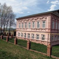 Здание музея. Bazarnyye Mataki, Tatarstan (Russia), Базарные Матаки