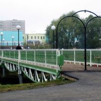 Вид на новый город с моста, Заинск