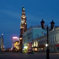 Bell-tower of Bogoyavlensky cathedral, Казань