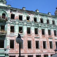 Ruin in the Baumana Street Promenade, Казань