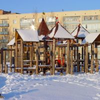 Сквер Лемаева, детская площадка, Нижнекамск