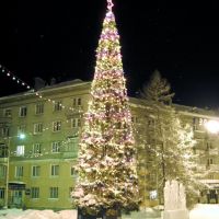 Новогодняя ёлка на площади, Северск