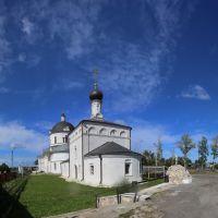 Cвято-Никольский храм  построен в 1787 год, Алексин