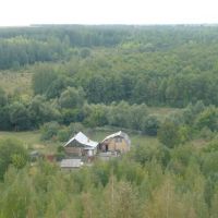 Вид с шахты на лес., Бегичевский