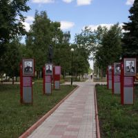 Central Square, Heroes of WWII, Венев