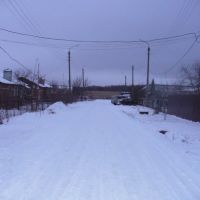 Улица в снегу канун 2009г., Заокский
