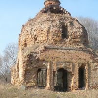 Разрушенная церковь д.Муравлянка., Казановка