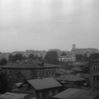 Вид Тулы 50-е годы. Вдали видна башенка на детской библиотеке что на Первомайской., Тула