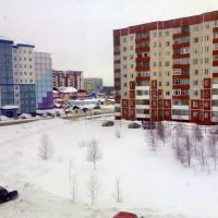 Вид из окна, Зима!, Излучинск