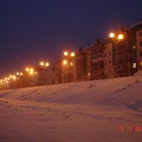 Вечерняя набережная, Излучинск