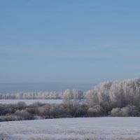 зимний пейзаж, Большое Сорокино