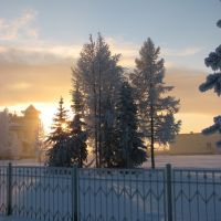 winter in Labytnangy, Лабытнанги