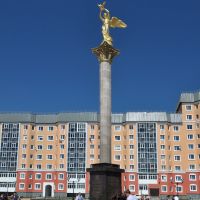 Monument to Patrons "Kind Angel of Peace" in Nizhnevartovsk, Нижневартовск