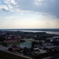 Panoramic view of old Tobolsk, Тобольск