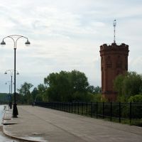 Вид на площадь С.Ремезова и водонапорную башню / View of S.Remezovs square and a water tower (14/06/2008), Тобольск