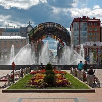 *** Fountain in "Color parkway" ***, Тюмень