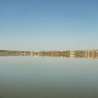 Дневной штиль на Воткинском пруду, Воткинск