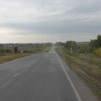 Samara Oblast, Russia - From Dimitrovgrad to Samara Airport - The gigantic russian plain, Новая Малыкла