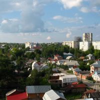 Вид на Северную часть города., Ульяновск