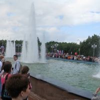 Starting the fountains. 12.06. 2009, Комсомольск-на-Амуре