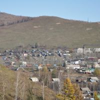 Obluchye (2012-10) - View to northern town, Облучье