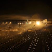 Obluchye (2012-10) - Night on rails, Облучье