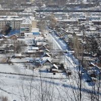 Obluchye (2013-02) - Town view fom hill, Облучье