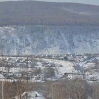 Obluchye (2013-02) - Town view from east, Облучье