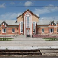 Вокзал станции Ин (он же поселок Смидович), Смидович