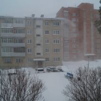 Снежная вьюга 8 марта 2013, Трехгорный