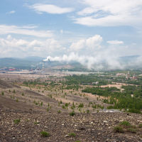 Карабаш. Вид с Лысой горы, Карабаш