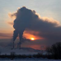 Восход над ММК, Магнитогорск