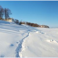Волга. Большой снег., Мариинский Посад