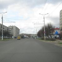 Улица Винокурова (Вид на юго-запад)  /  Vinokurov Street (View on south-west), Новочебоксарск
