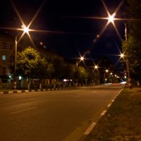 Улица Ленина(ночью), Шумерля