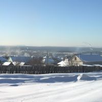Зимняя панорама города, Шумерля