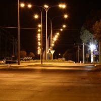 Boulder - Night View Along Federal Road, Калгурли
