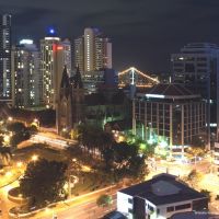 Brisbane At Night, Брисбен