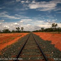 Rails between Dubbo and Cobar, New South Wales, Албури